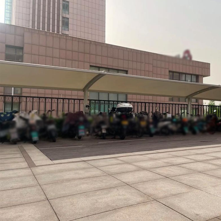 米易县膜结构电动车棚